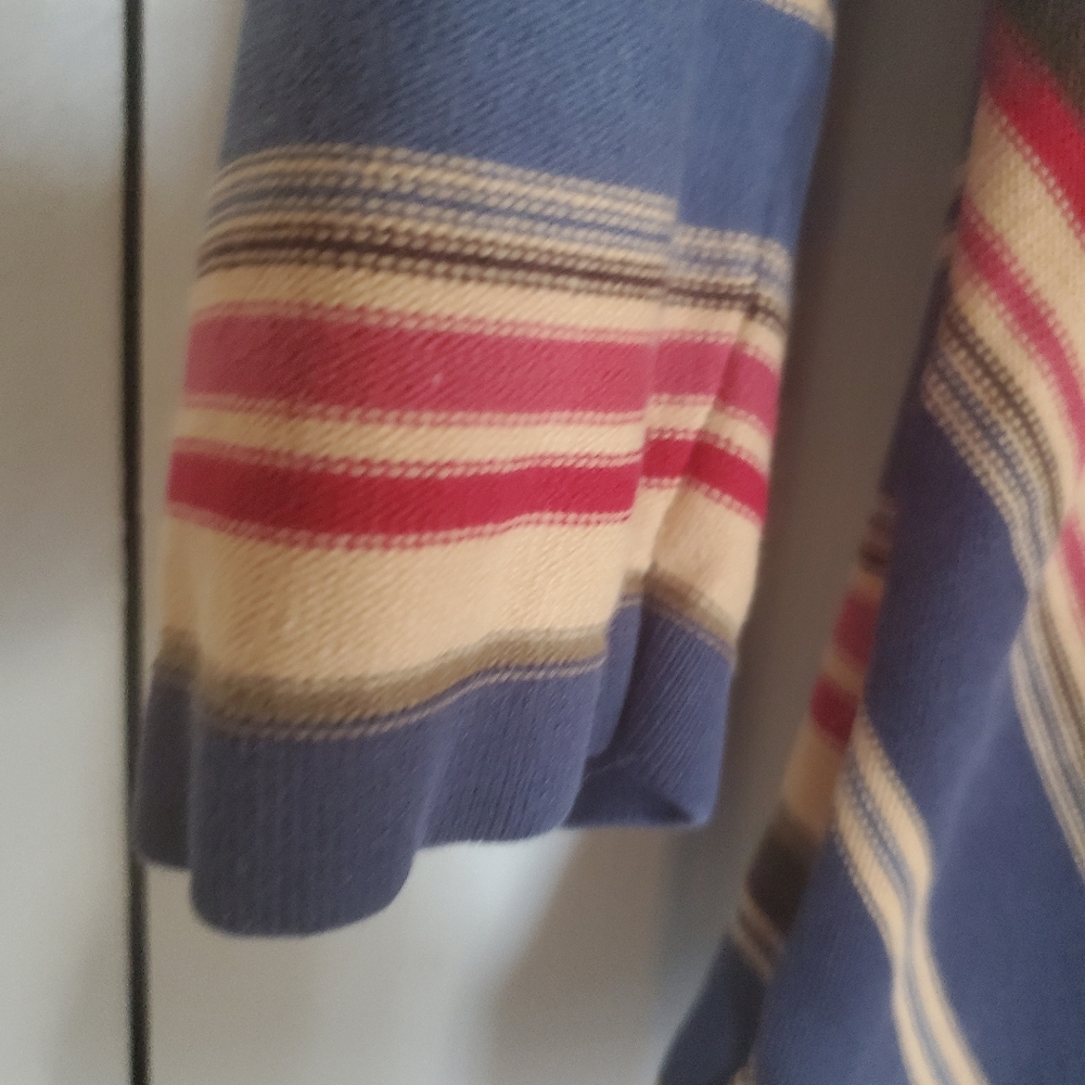 Chaps Striped Top Size PM - Picture 4 of 6